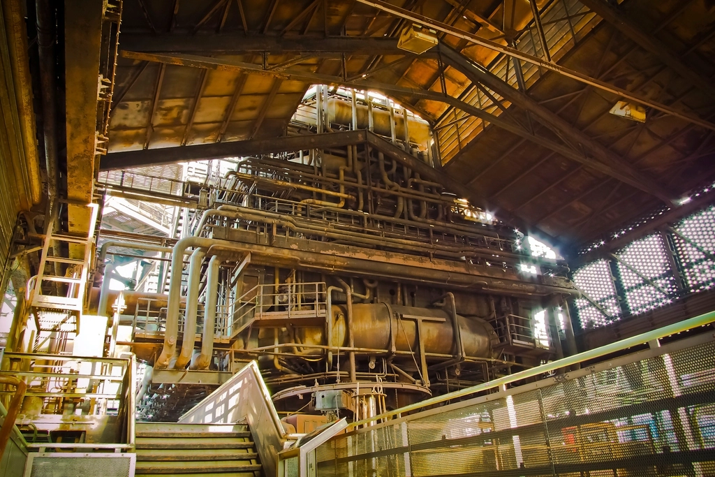Industrial steel facility representing specialty metals manufacturing